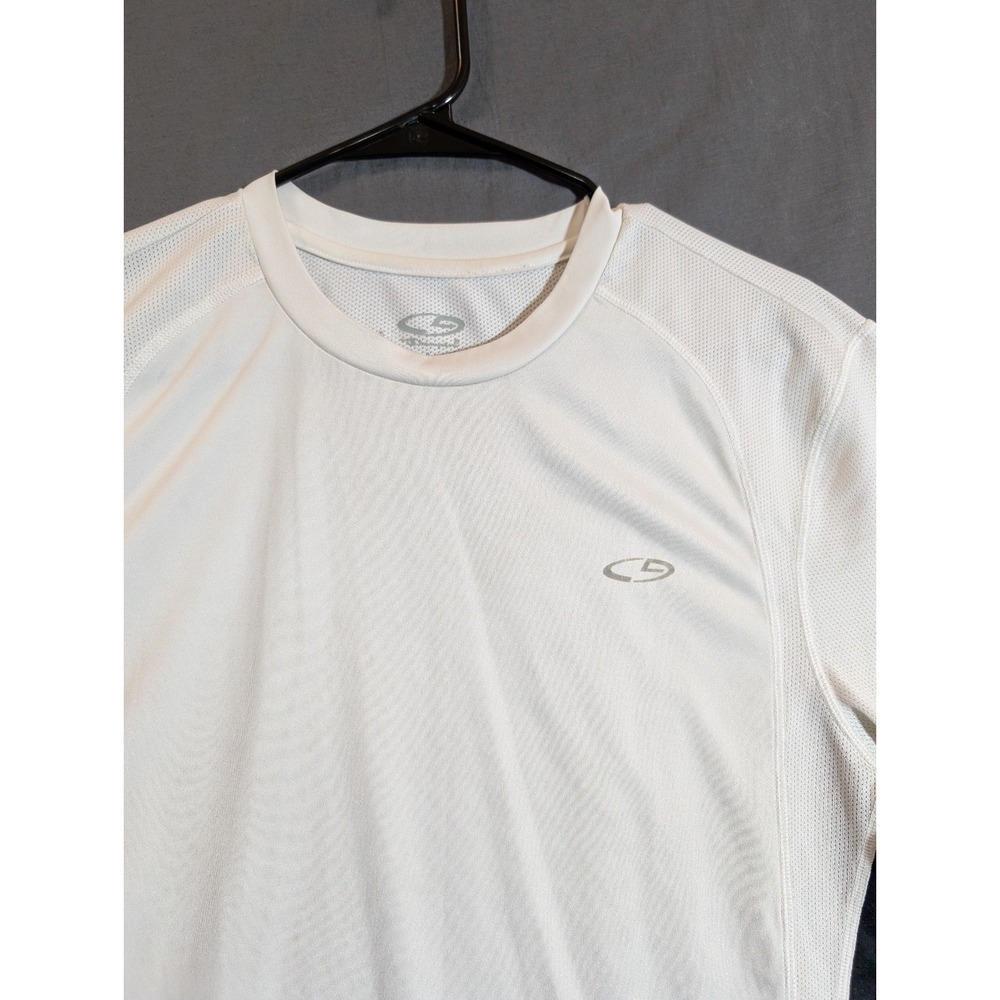 Champion Size Large Short Sleeve White Sports‎ Shirt - Picture 2 of 12